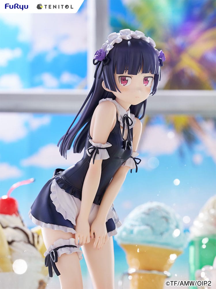 Ore no Imouto ga Konna ni Kawaii Wake ga Nai. Estatua PVC Tenitol Tall Kuroneko swimsuits maid Ver. 27 cm - Z POP Toys