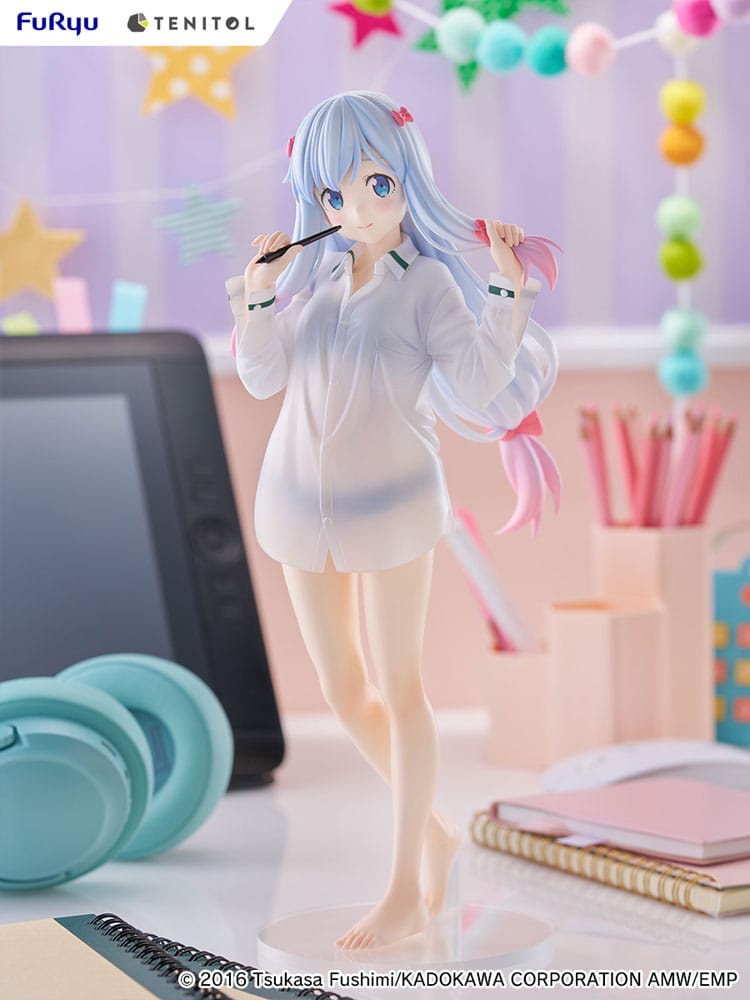 Eromanga Sensei Estatua PVC Tenitol Tall Sagiri Izumi Shirts Ver. 30 cm - Z POP Toys