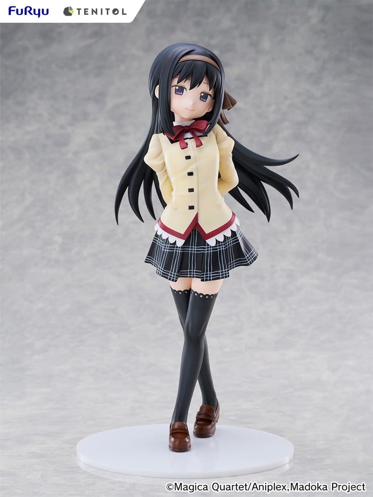 Puella Magi Madoka Magica the Movie -Walpurgisnacht: Rising- Figura PVC Tenitol Tall Homura Akemi 30 cm