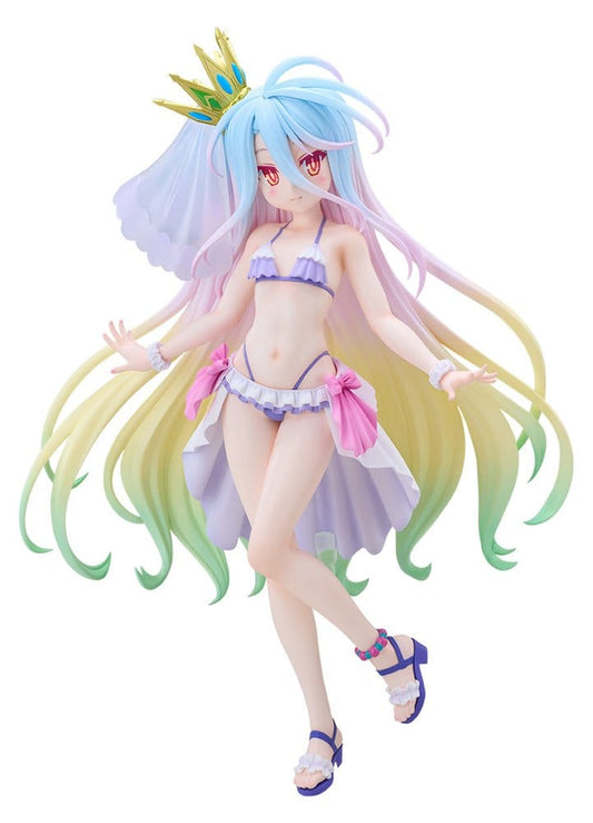 No Game No Life Figura PVC Tenitol Tall Shiro swimwear dress Ver. 29 cm