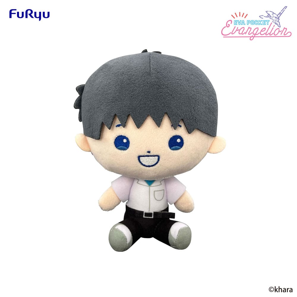 Neon Genesis Evangelion Peluche Eva Pocket Shinji 17 cm