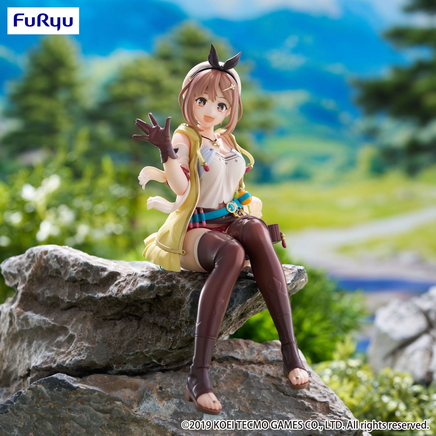 Atelier Ryza: Ever Darkness & the Secret Hideout The Animation Estatua PVC Noodle Stopper KT model+ Reisalin Stout 14 cm - Z POP Toys