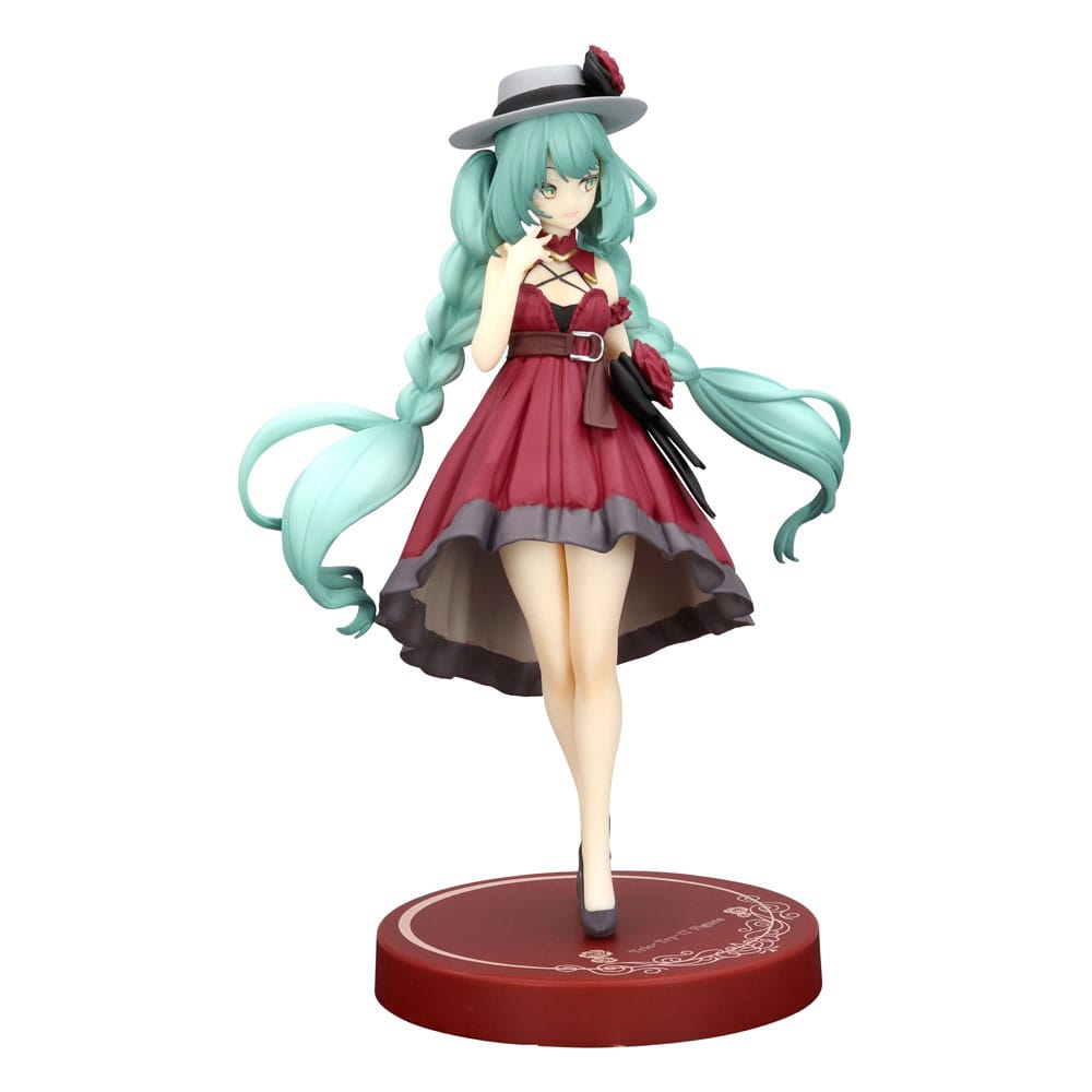 Hatsune Miku Estatua PVC Trio-Try-iT Hatsune Miku Outing Dress Red Color Ver. 19 cm - Z POP Toys