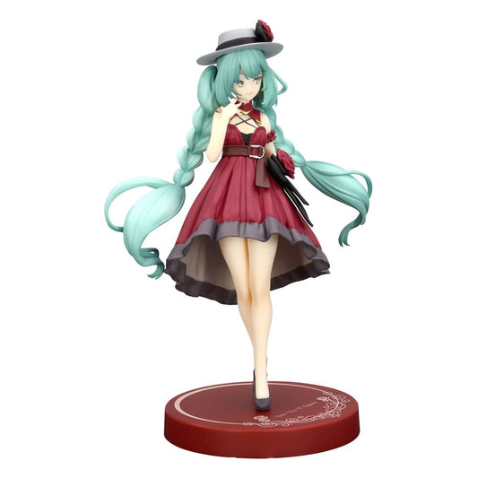 Hatsune Miku Estatua PVC Trio-Try-iT Hatsune Miku Outing Dress Red Color Ver. 19 cm - Z POP Toys
