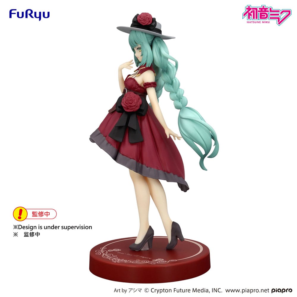 Hatsune Miku Estatua PVC Trio-Try-iT Hatsune Miku Outing Dress Red Color Ver. 19 cm - Z POP Toys