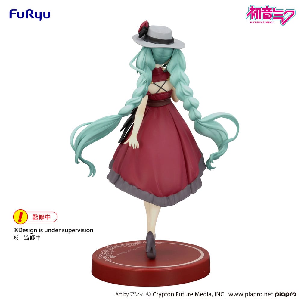 Hatsune Miku Estatua PVC Trio-Try-iT Hatsune Miku Outing Dress Red Color Ver. 19 cm - Z POP Toys