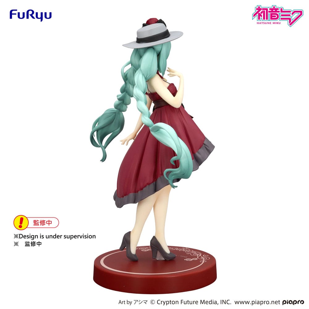 Hatsune Miku Estatua PVC Trio-Try-iT Hatsune Miku Outing Dress Red Color Ver. 19 cm - Z POP Toys