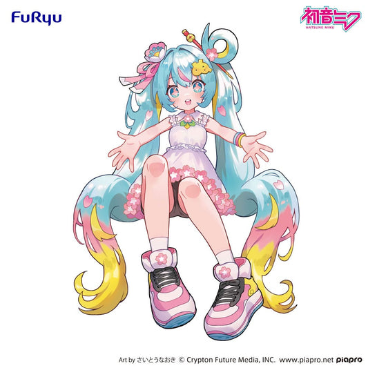 Hatsune Miku Estatua PVC Noodle Stopper Hatsune Miku 10th Anniversary 14 cm - Z POP Toys