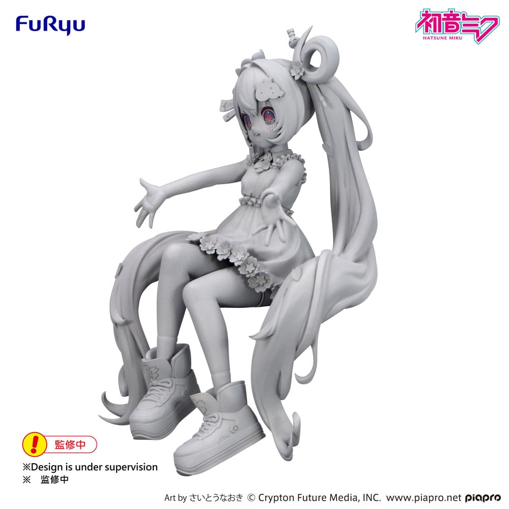 Hatsune Miku Estatua PVC Noodle Stopper Hatsune Miku 10th Anniversary 14 cm - Z POP Toys