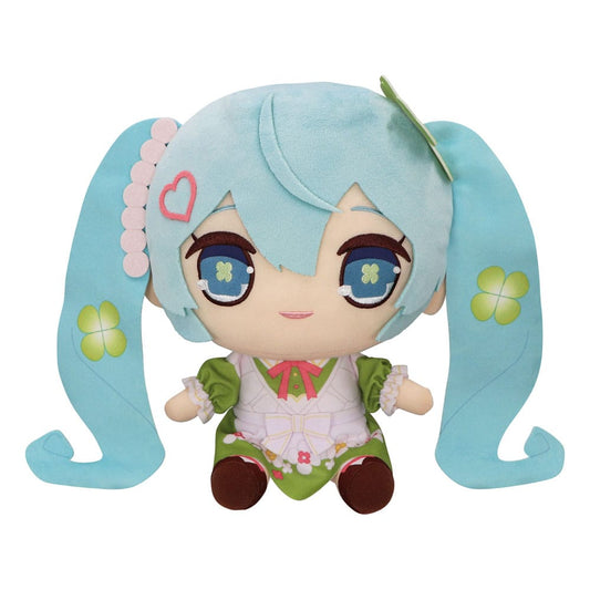 Hatsune Miku Peluche Kyurumaru Big Clover 26 cm - Z POP Toys