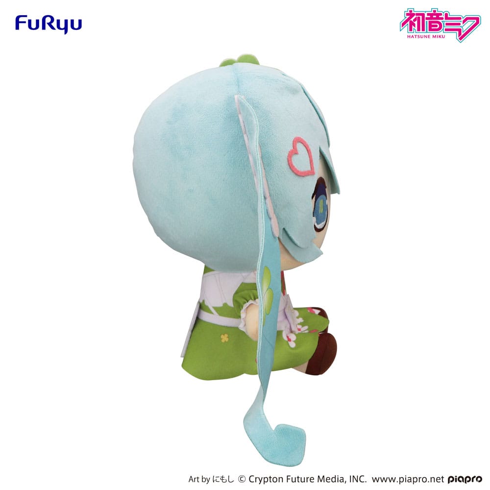 Hatsune Miku Peluche Kyurumaru Big Clover 26 cm - Z POP Toys