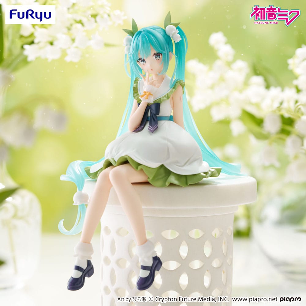 Hatsune Miku Estatua PVC Noodle Stopper Flower Fairy Lily of the Valley 14 cm - Z POP Toys