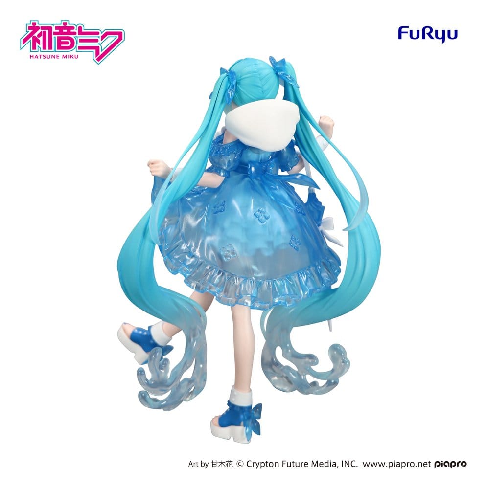 Hatsune Miku Estatua PVC Trio-Try-iT Miku Rainy Dance 19 cm