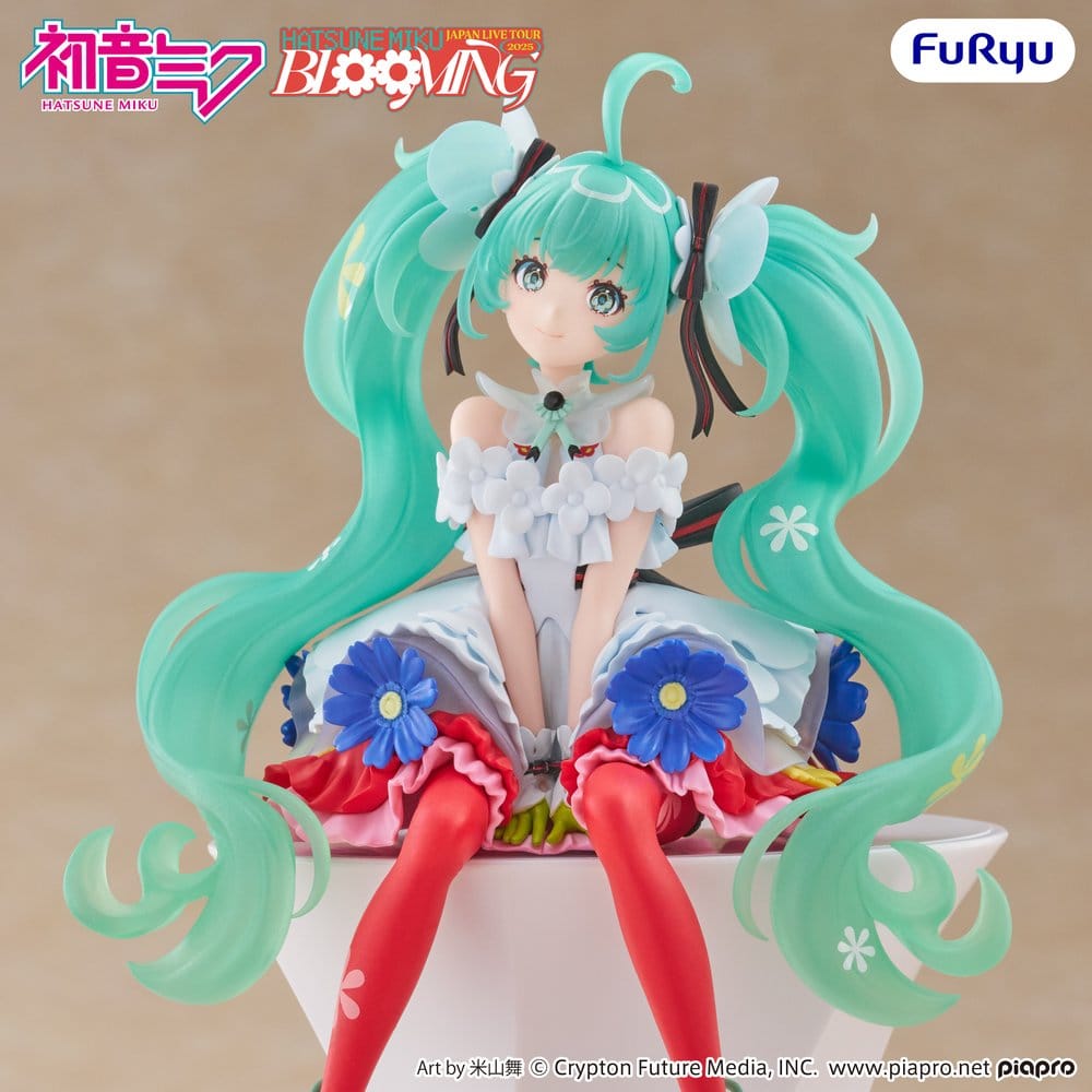 Hatsune Miku Estatua PVC Noodle Stopper Hatsune Miku Japan Live Tour 2025 Blooming  14 cm