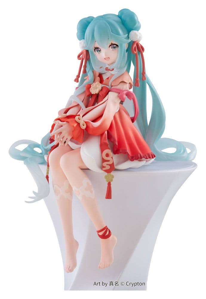 Hatsune Miku Estatua PVC Noodle Stopper 2026 Chinese New Year 14 cm