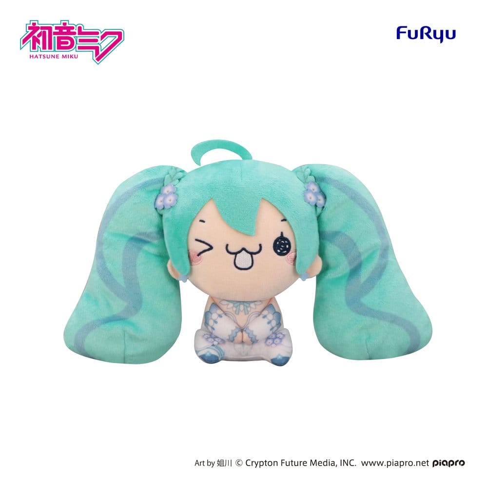 Hatsune Miku Peluche Mochipico Nemophila C 15 cm