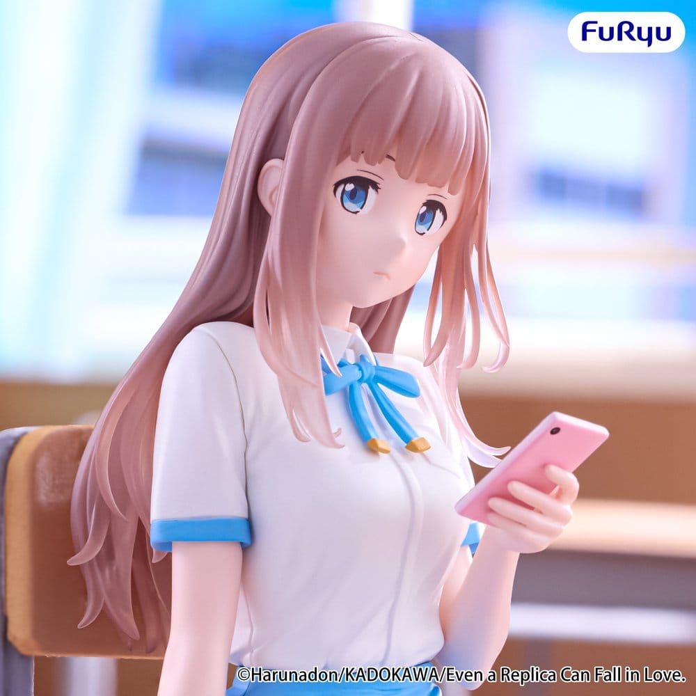 Even a Replica Can Fall in Love Noodle Stopper Figura PVC Sunao Aikawa 14 cm