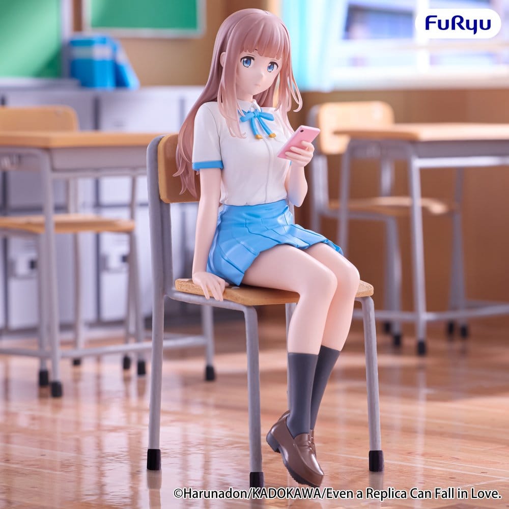 Even a Replica Can Fall in Love Noodle Stopper Figura PVC Sunao Aikawa 14 cm