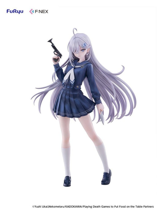 Playing Death Games to Put Food on the Table Figura PVC 1/7 Yuki School Uniform Ver. 24 cm