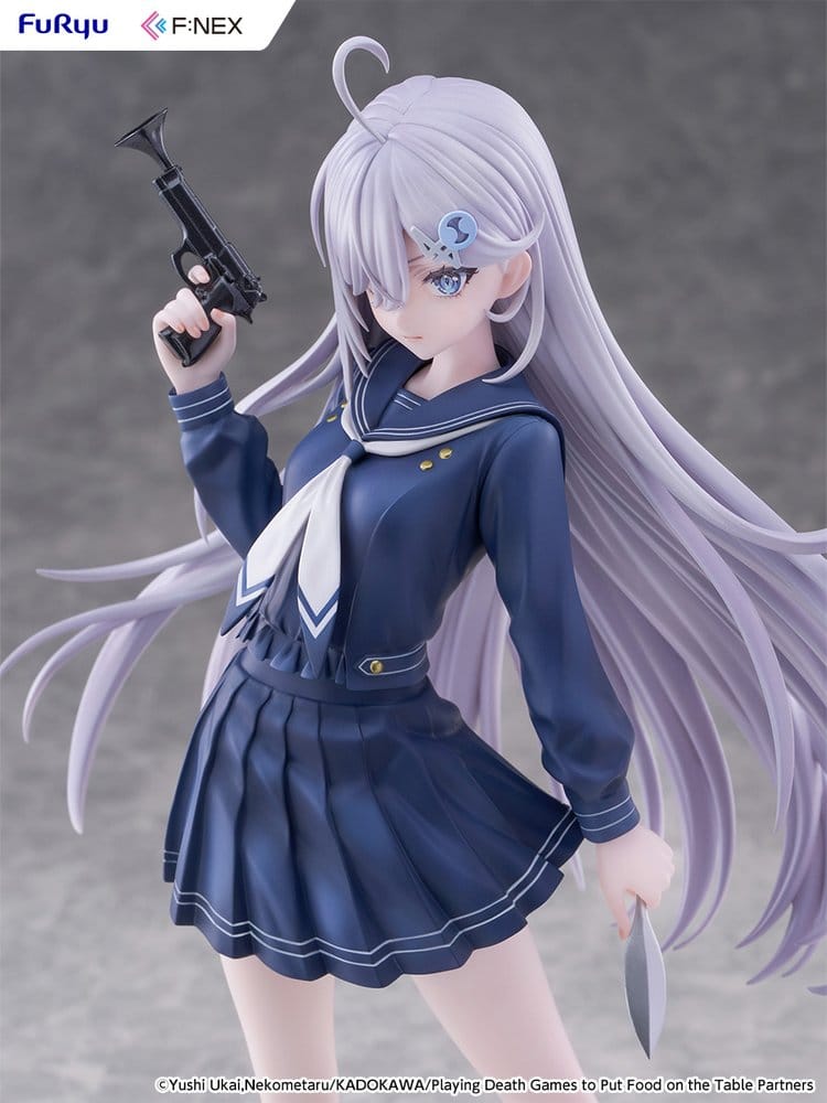 Playing Death Games to Put Food on the Table Figura PVC 1/7 Yuki School Uniform Ver. 24 cm