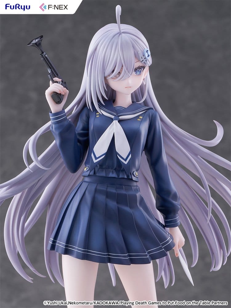 Playing Death Games to Put Food on the Table Figura PVC 1/7 Yuki School Uniform Ver. 24 cm