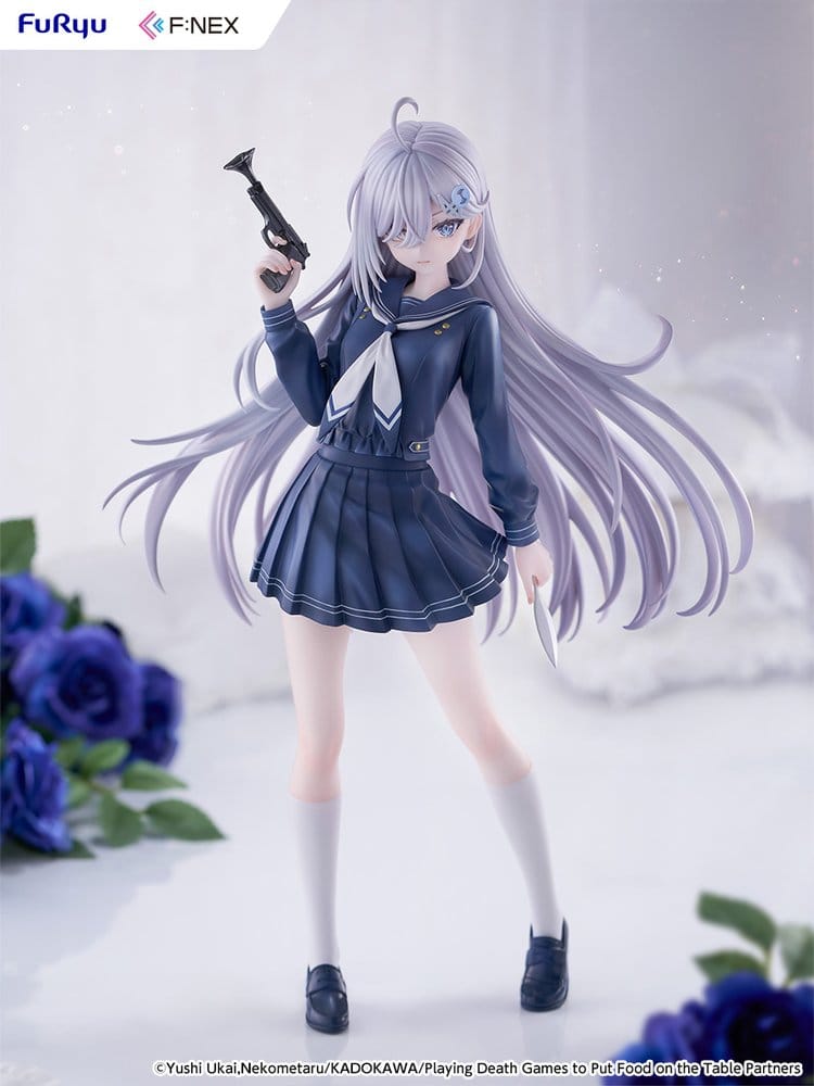 Playing Death Games to Put Food on the Table Figura PVC 1/7 Yuki School Uniform Ver. 24 cm
