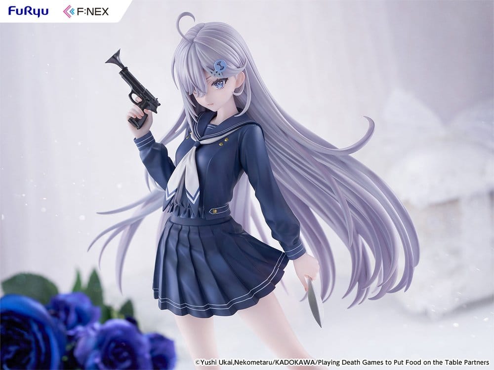 Playing Death Games to Put Food on the Table Figura PVC 1/7 Yuki School Uniform Ver. 24 cm