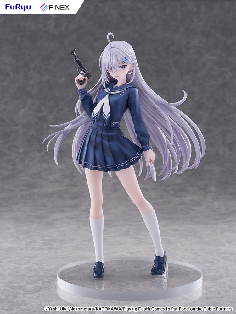 Playing Death Games to Put Food on the Table Figura PVC 1/7 Yuki School Uniform Ver. 24 cm