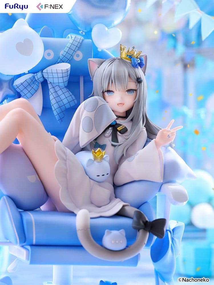Virtual YouTuber Figura PVC 1/7 F:NEX Nachoneko Birthday Ver. 24 cm