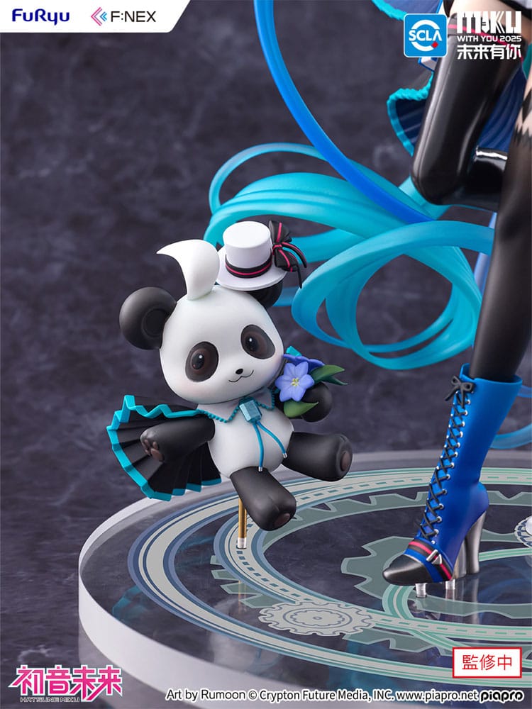 Hatsune Miku F:NEX estatua PVC 1/7 Hatsune Miku Miku with You 2025 Ver. 25 cm