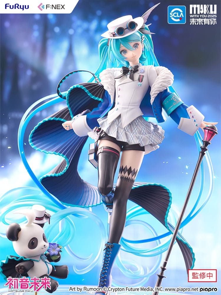 Hatsune Miku F:NEX estatua PVC 1/7 Hatsune Miku Miku with You 2025 Ver. 25 cm