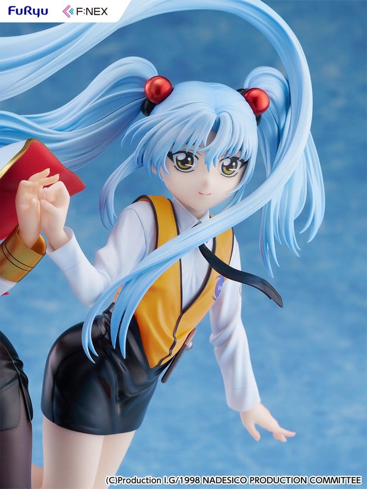 Nadesico the movie The prince of darkness Figura PVC 1/7 Ruri Hoshino double ruriruri Ver. 22 cm