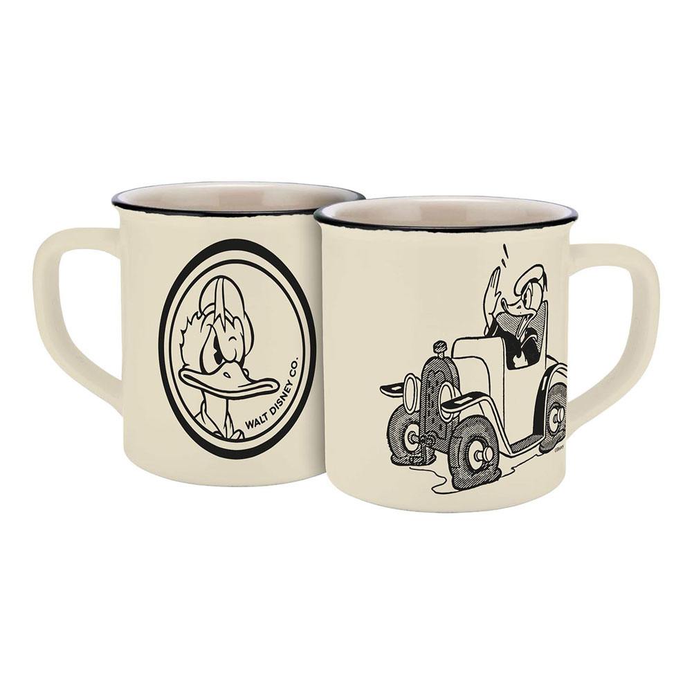 Donald Duck Taza Donald en el auto