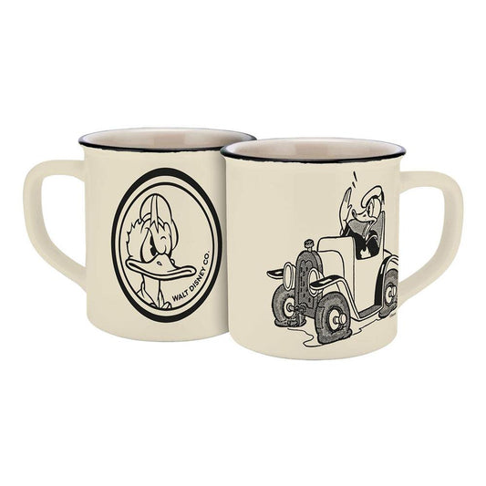 Donald Duck Taza Donald en el auto