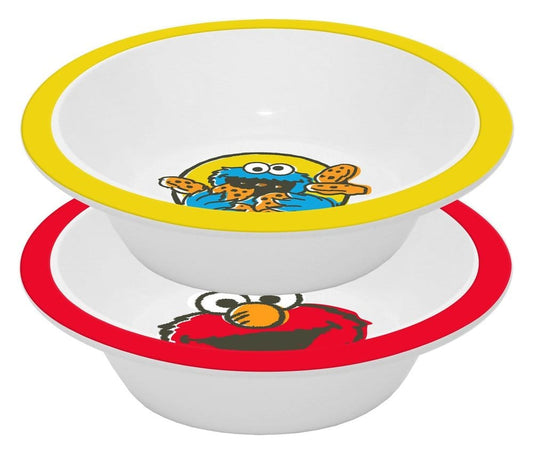 Barrio Sésamo Pack de 2 Tazones de cereales Vintage Kids 300ml