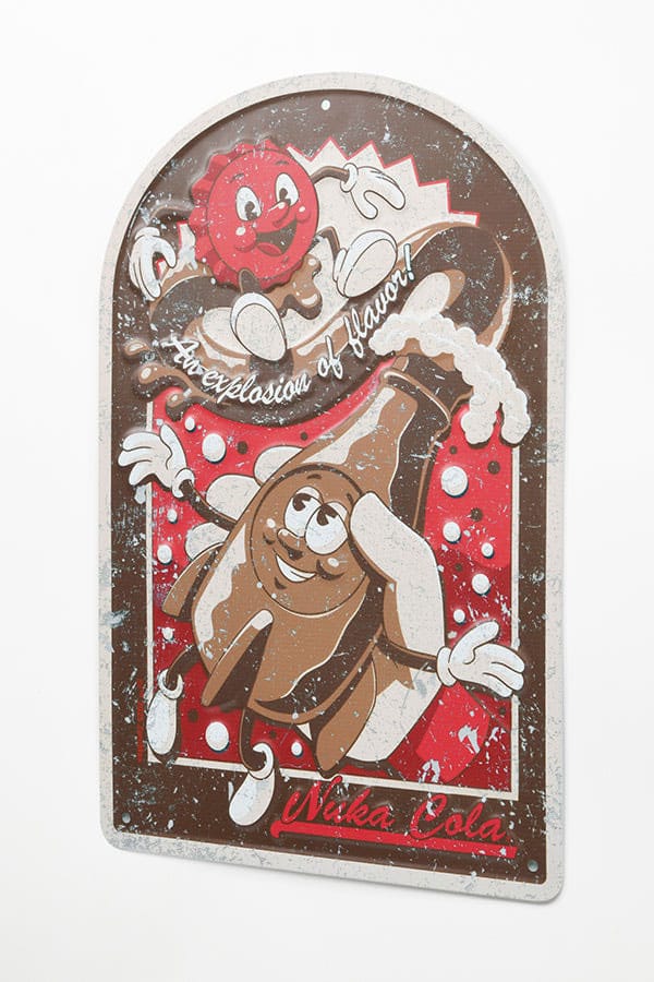 Fallout cartel de metal Vintage Ad 30 x 45 cm