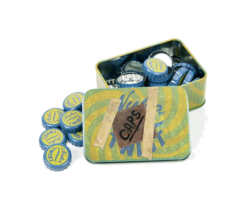 Fallout Bottle Caps Series Réplica Collectib Tin