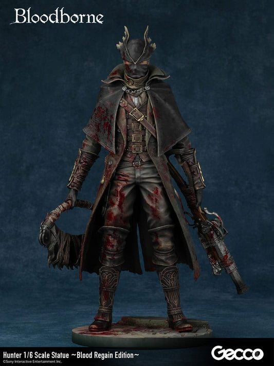 Bloodborne The Old Hunters Estatua PVC 1/6 Hunter Blood Regain Edition 32 cm