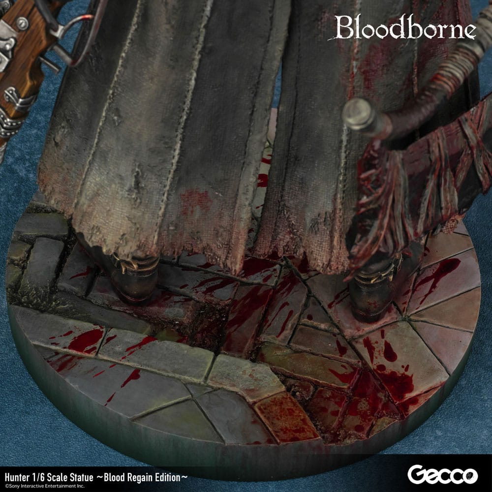 Bloodborne The Old Hunters Estatua PVC 1/6 Hunter Blood Regain Edition 32 cm