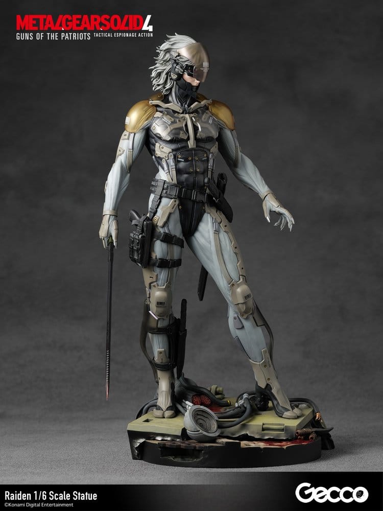 Metal Gear Solid 4 Guns of the Patriots Estatua 1/6 Raiden 32 cm