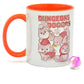 Glassstaff Regalo Taza & dados D20 Dungeons & Doggos