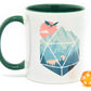 Glassstaff Regalo Taza & dados D20 A D20 Scene