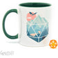 Glassstaff Regalo Taza & dados D20 A D20 Scene