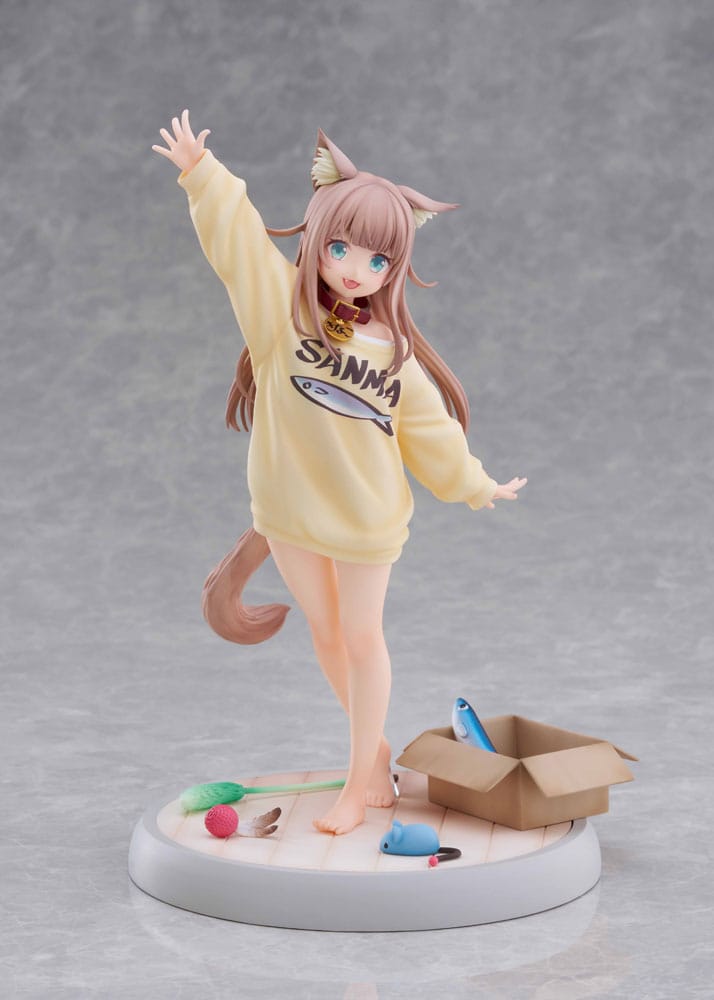 My Cat Is a Kawaii Girl Estatua 1/6 Kinako Play With Ver. AmiAmi  Limited Edition 21 cm - Z POP Toys