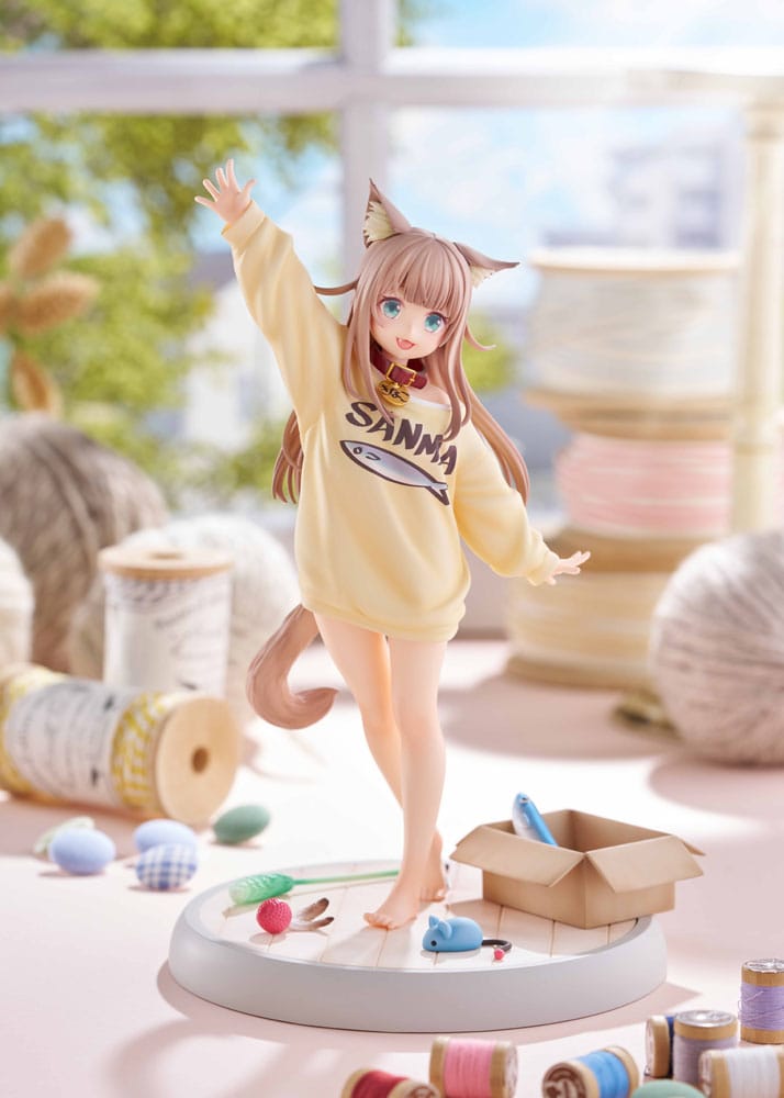 My Cat Is a Kawaii Girl Estatua 1/6 Kinako Play With Ver. AmiAmi  Limited Edition 21 cm - Z POP Toys