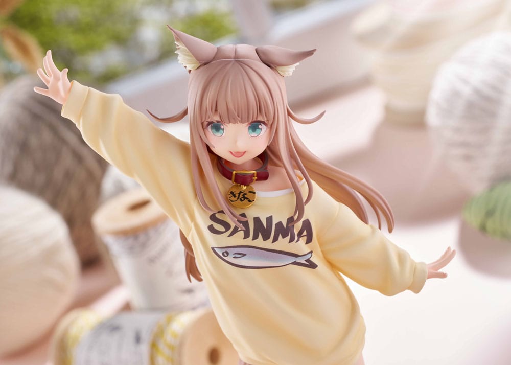 My Cat Is a Kawaii Girl Estatua 1/6 Kinako Play With Ver. AmiAmi  Limited Edition 21 cm - Z POP Toys