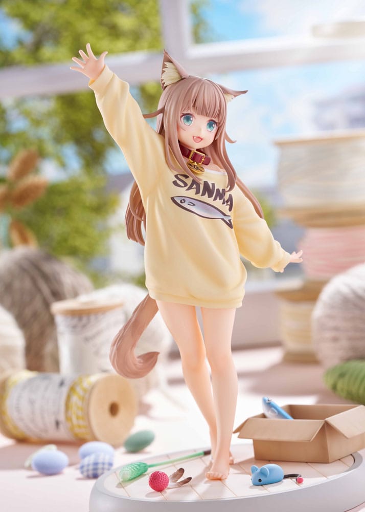My Cat Is a Kawaii Girl Estatua 1/6 Kinako Play With Ver. AmiAmi  Limited Edition 21 cm - Z POP Toys