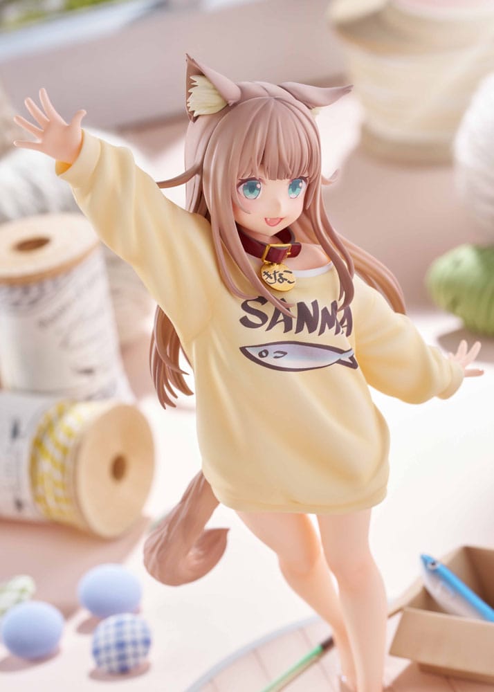 My Cat Is a Kawaii Girl Estatua 1/6 Kinako Play With Ver. AmiAmi  Limited Edition 21 cm - Z POP Toys