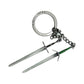 The Witcher III: Wild Hunt Llavero Geralt Two Swords