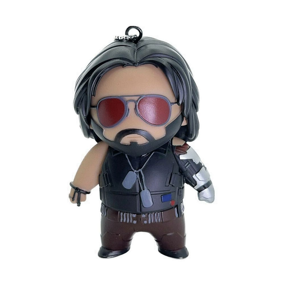 Cyberpunk 2077 Figura para colgar Johnny Silverhand 10 cm